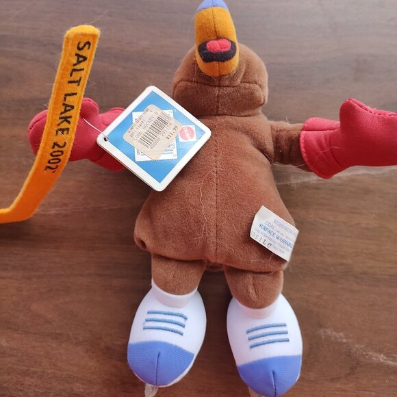 Olympic SLC Stuffed Plush Hockey Bear - Picture 2 of 7